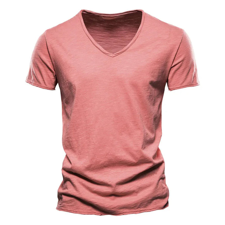 Tibor - Camiseta de Algodón Para Verano