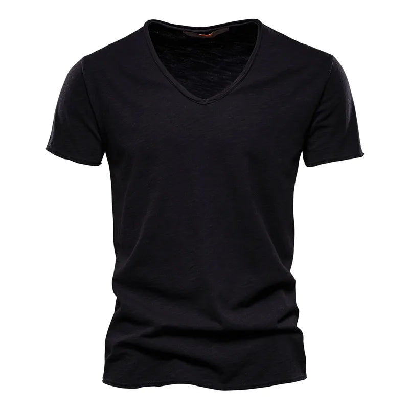 Tibor - Camiseta de Algodón Para Verano