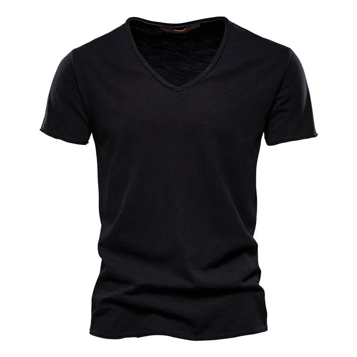 Tibor - Camiseta de Algodón Para Verano