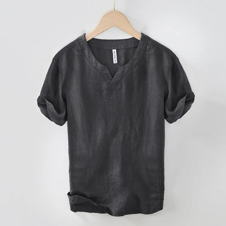 Lech - Camisa De Verano De Lino