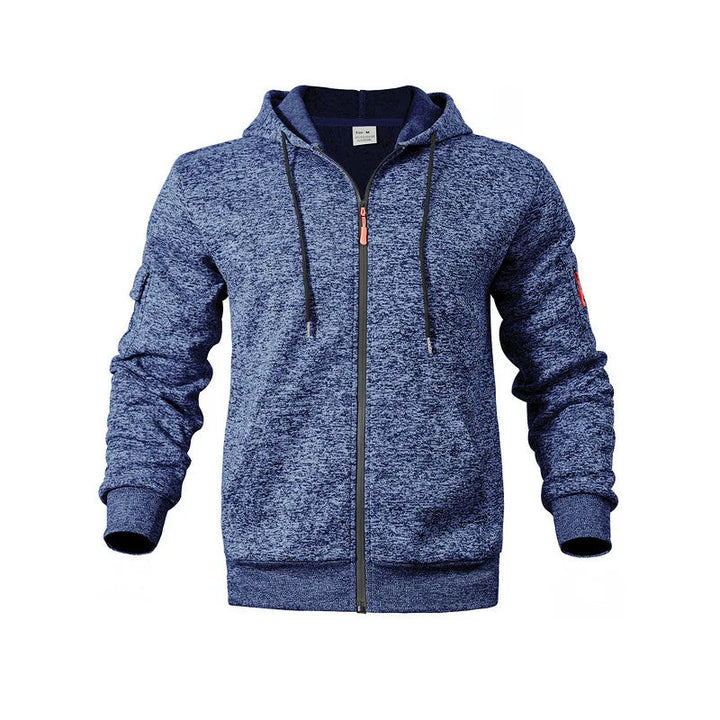 Jesson - Elegante Chaqueta Con Capucha De Forro Polar