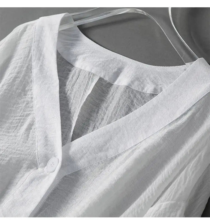 Comatize - Blusa De Lino Transpirable