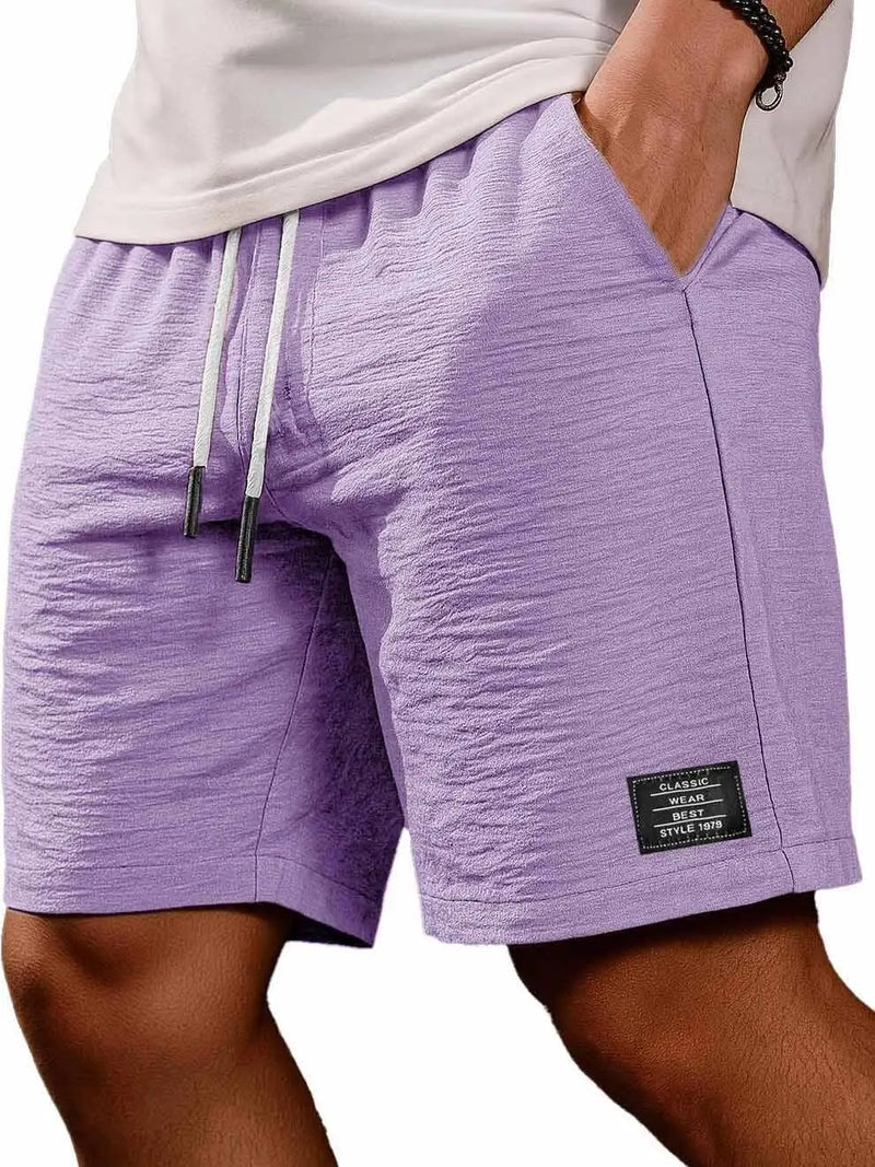 Samith - Pantalones Cortos Informales Con Cordón