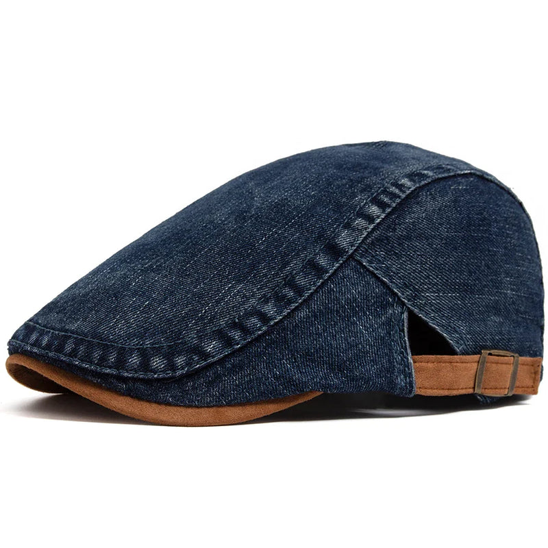 Mullins - Gorra Plana de Denim | 1+1 Gratis