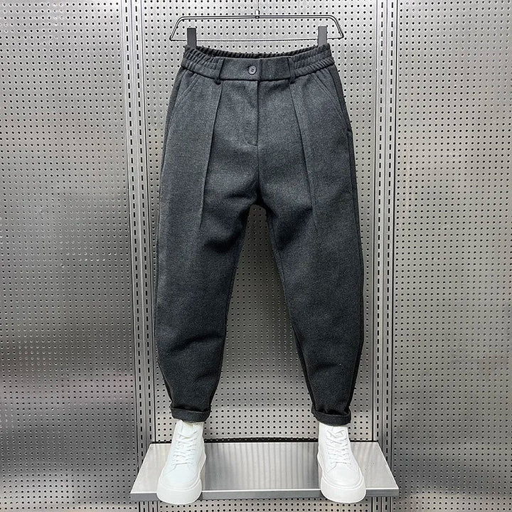 Mathieu - Elegante Pantalón Jaspeado