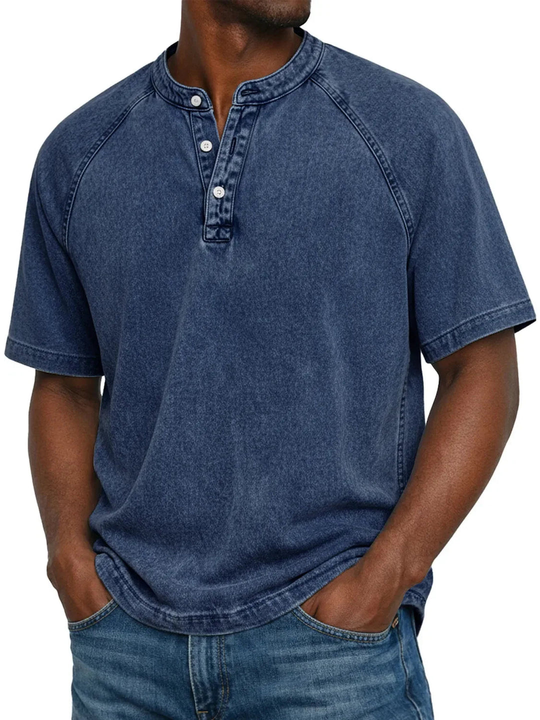 Esarot - Camisa Vintage Con Botones