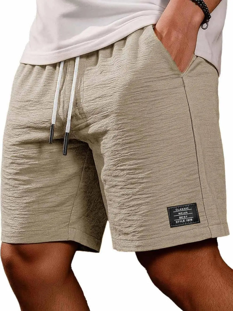 Samith - Pantalones Cortos Informales Con Cordón