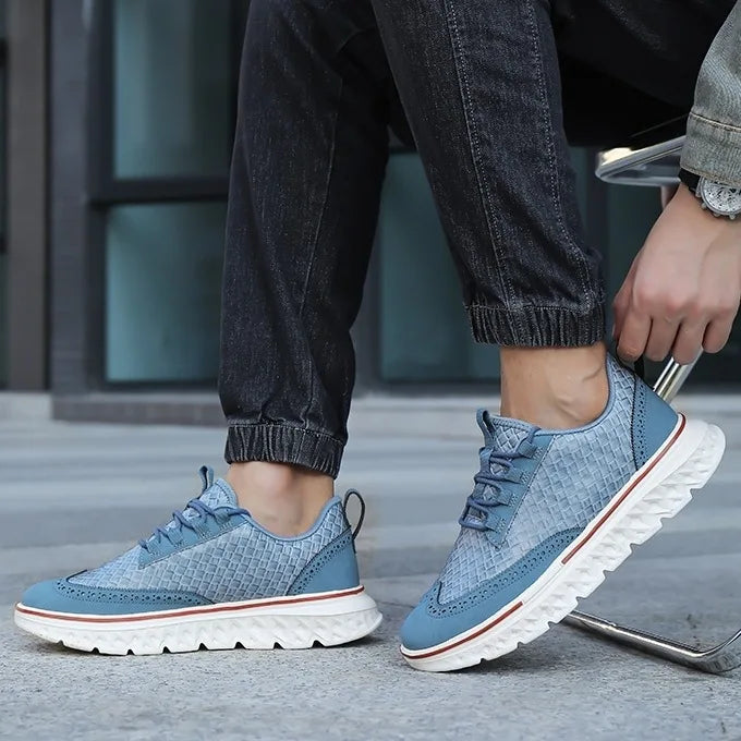 Mitchel - Zapatillas de Cuero