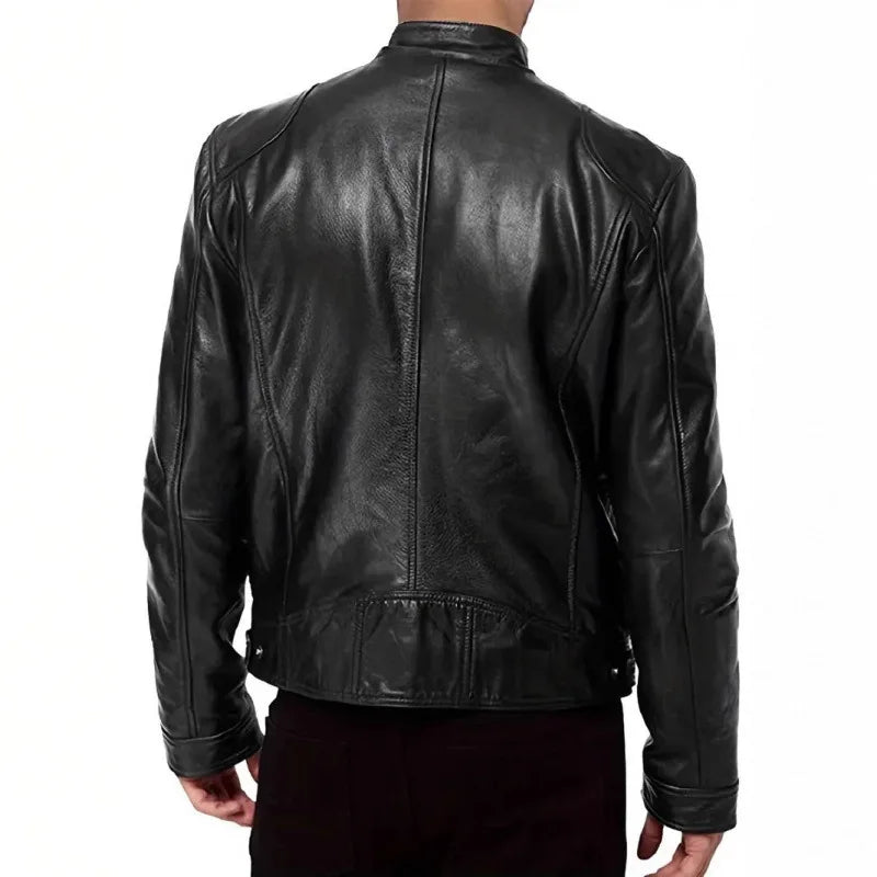 Daouda - Elegante Chaqueta De Cuero