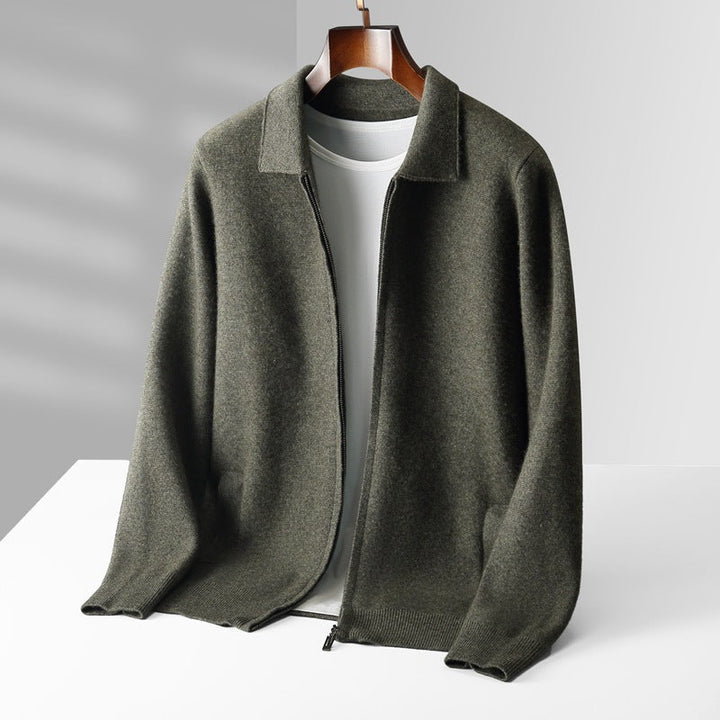 Keelon - Elegante Jersey De Lana Con Cremallera