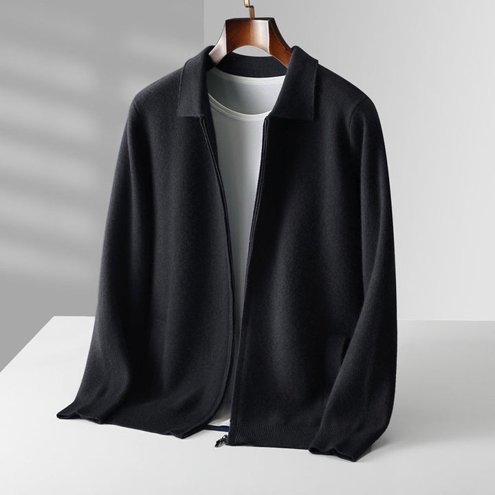 Keelon - Elegante Jersey De Lana Con Cremallera