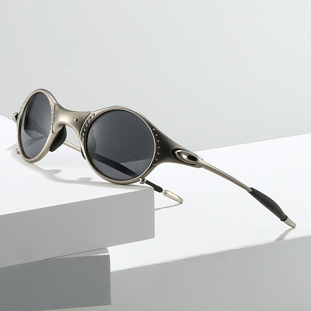 AeroShine - Gafas De Sol Con Cristales Redondos