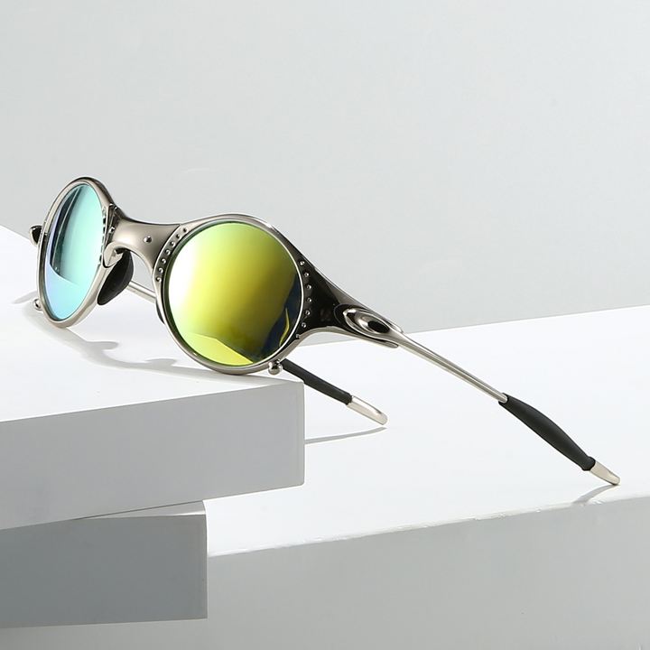 AeroShine - Gafas De Sol Con Cristales Redondos