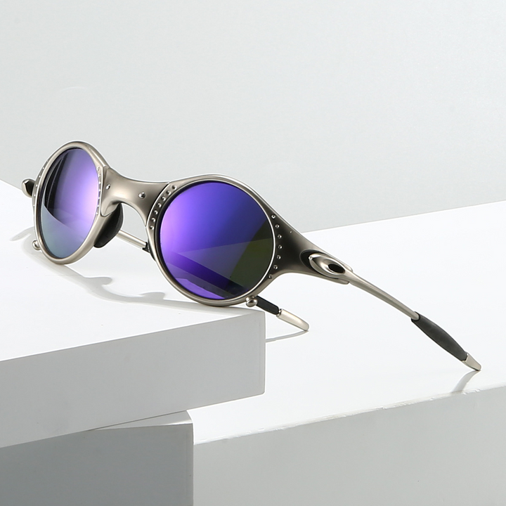 AeroShine - Gafas De Sol Con Cristales Redondos