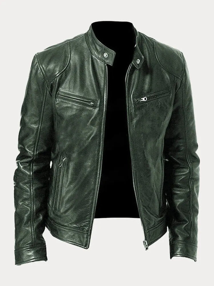 Chiron - Chaqueta De Cuero Informal