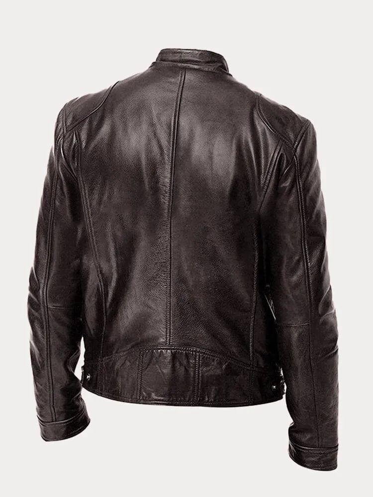 Chiron - Chaqueta De Cuero Informal