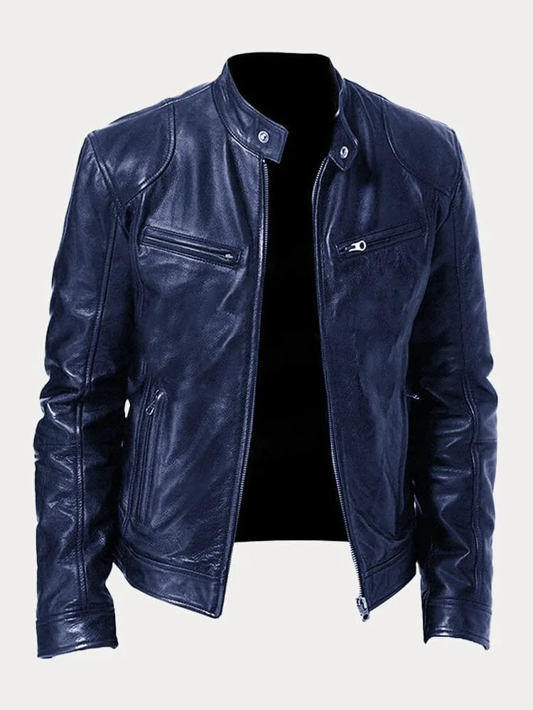 Chiron - Chaqueta De Cuero Informal
