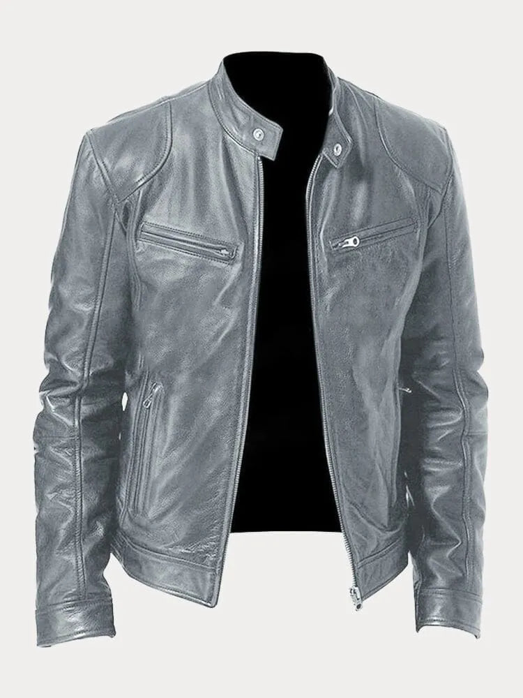 Chiron - Chaqueta De Cuero Informal