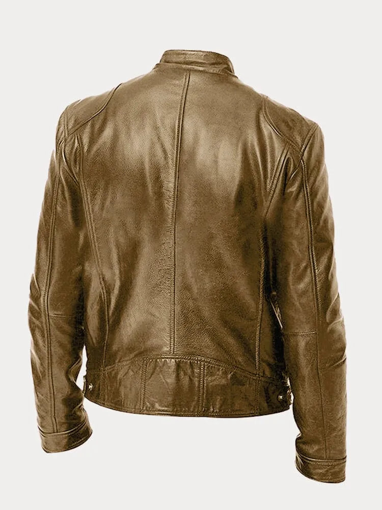 Chiron - Chaqueta De Cuero Informal