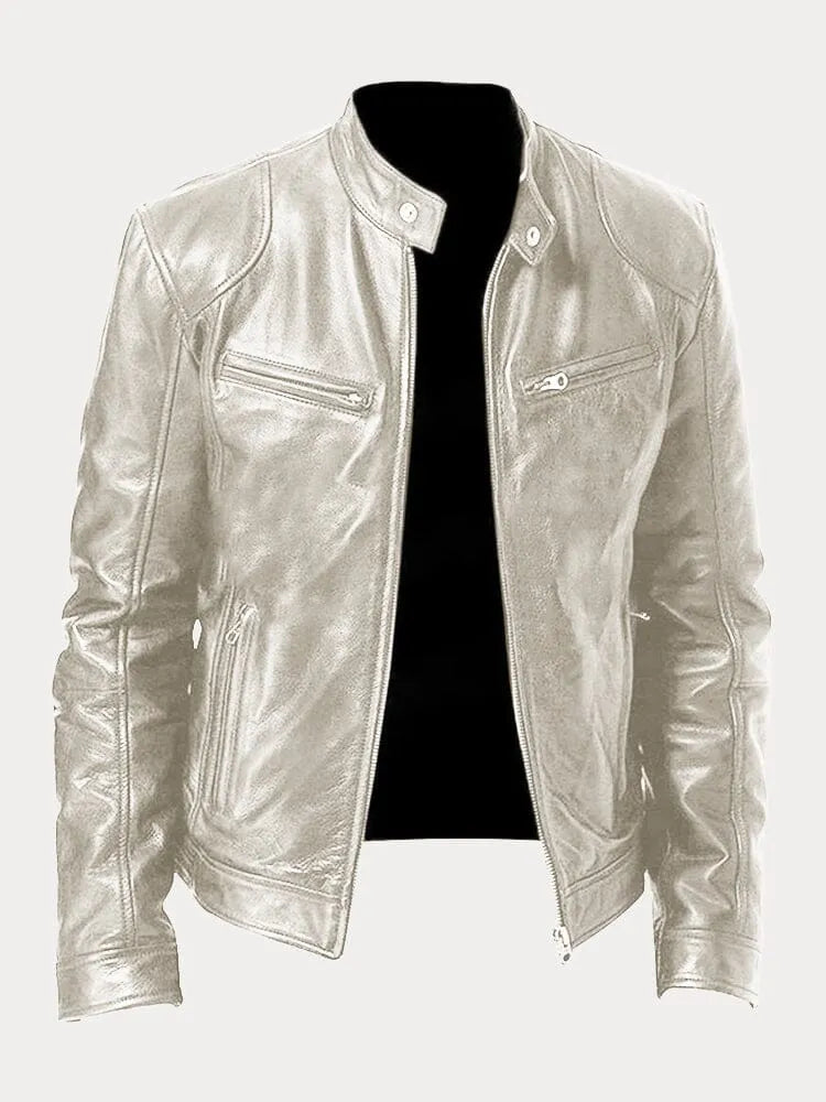Chiron - Chaqueta De Cuero Informal