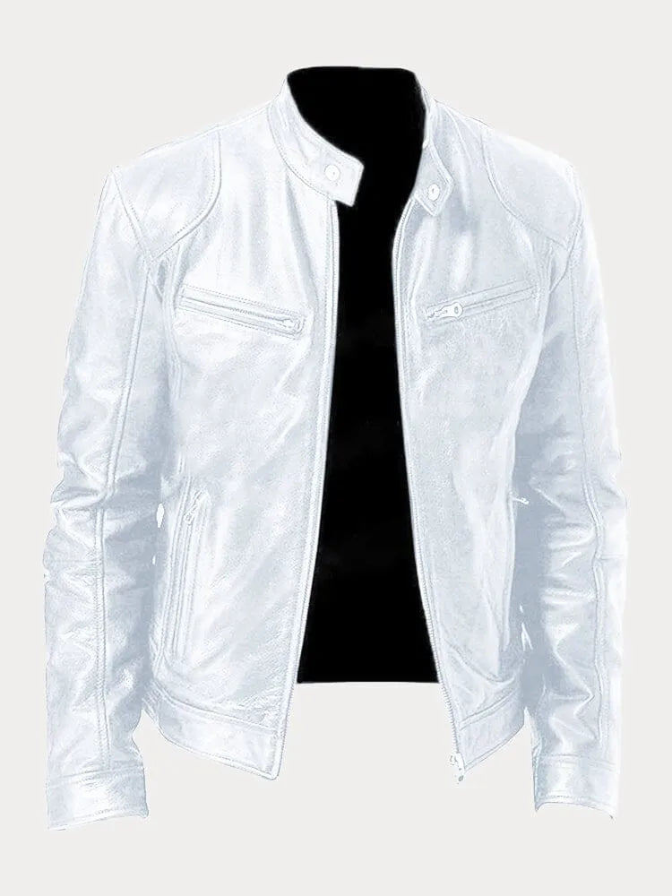 Chiron - Chaqueta De Cuero Informal