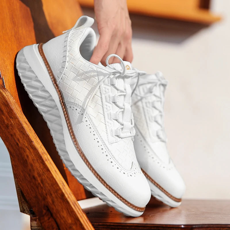 Colby - Zapatillas Con Textura Trenzada y Suela en Contraste