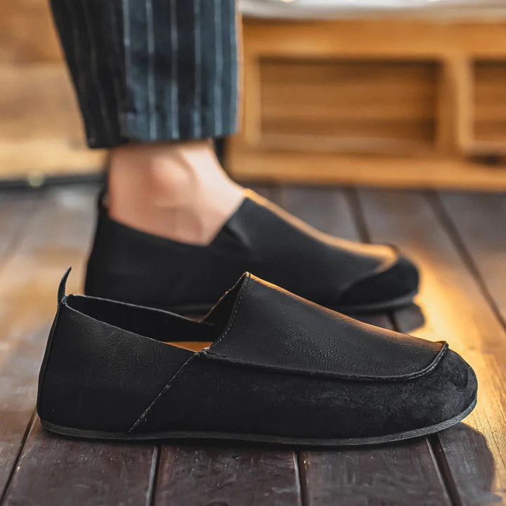 Hersch - Zapatos Cómodos De Cuero