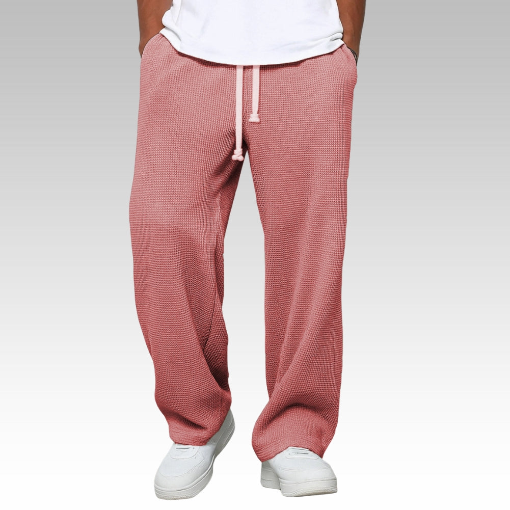Androw - Pantalón Cómodo De Pierna Ancha