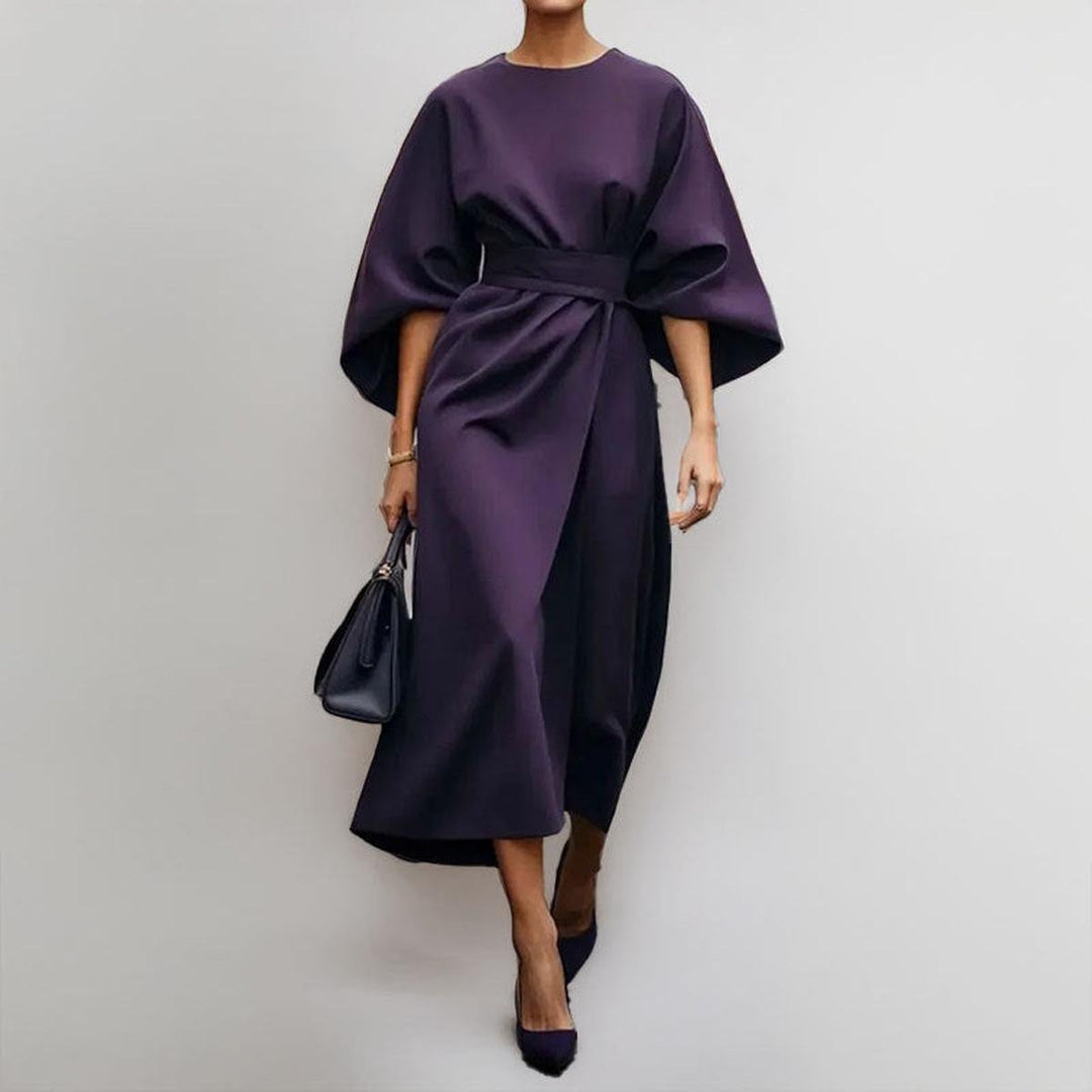 Minoli - Vestido Largo Con Mangas Kimono