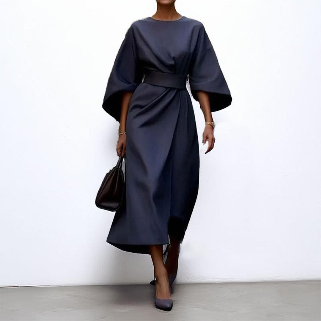 Minoli - Vestido Largo Con Mangas Kimono