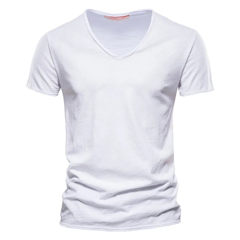 Tibor - Camiseta de Algodón Para Verano