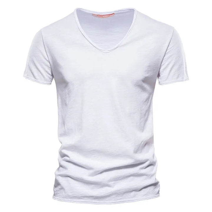 Tibor - Camiseta de Algodón Para Verano