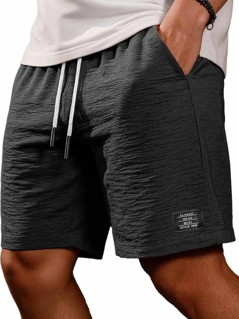 Samith - Pantalones Cortos Informales Con Cordón
