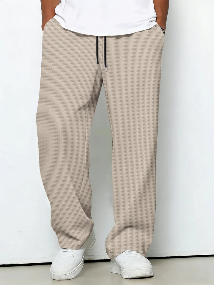 Messi - Pantalones Informales De Corte Ancho Con Cordón