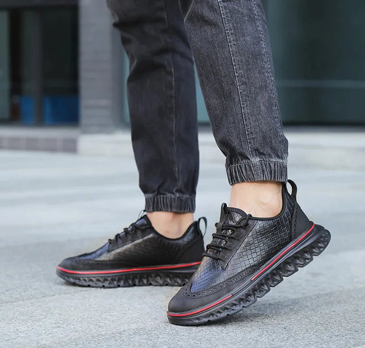 Mitchel - Zapatillas de Cuero