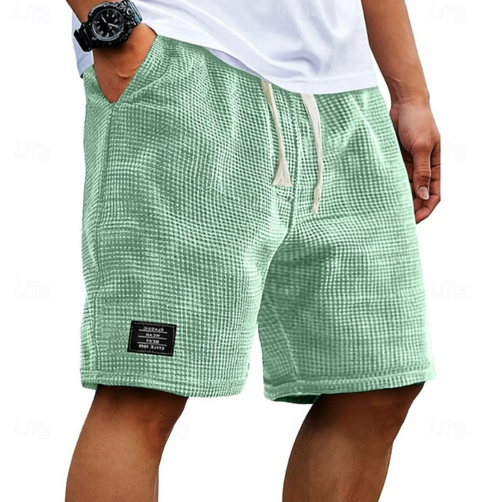 Jerick - Pantalones Cortos Con Textura De Gofre