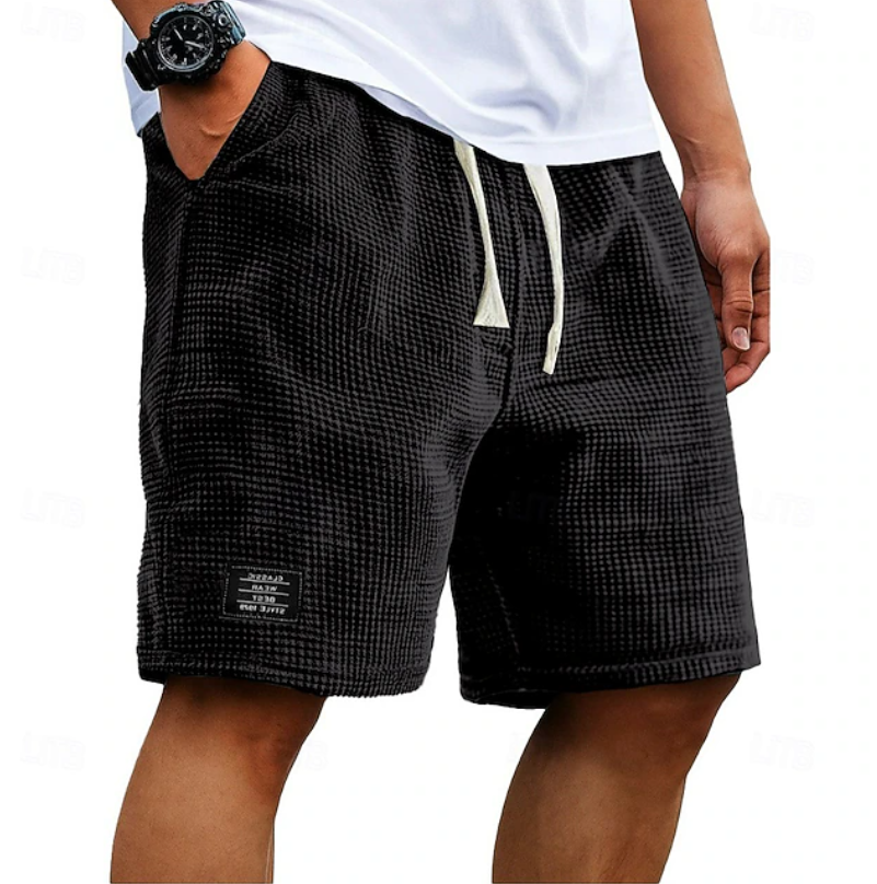 Jerick - Pantalones Cortos Con Textura De Gofre