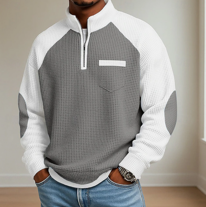 Lewiss - Jersey De Cuello Alto Con Cremallera