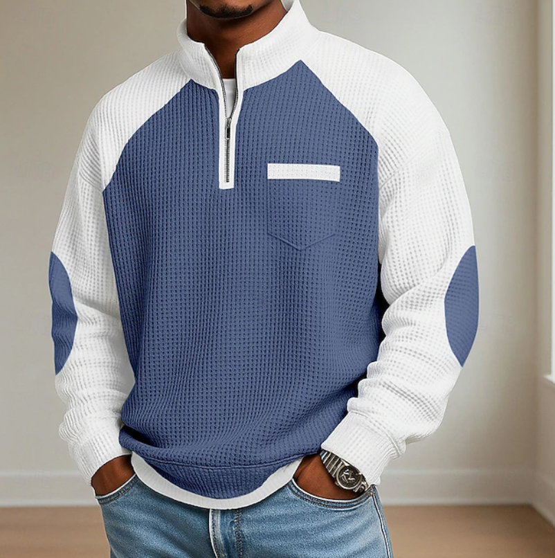 Lewiss - Jersey De Cuello Alto Con Cremallera