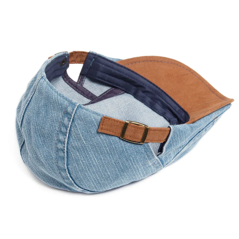 Mullins - Gorra Plana de Denim | 1+1 Gratis
