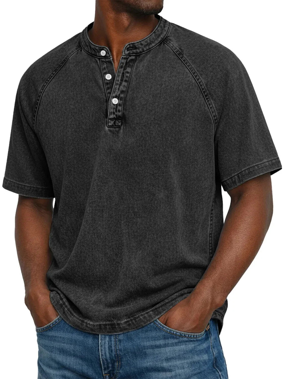 Esarot - Camisa Vintage Con Botones