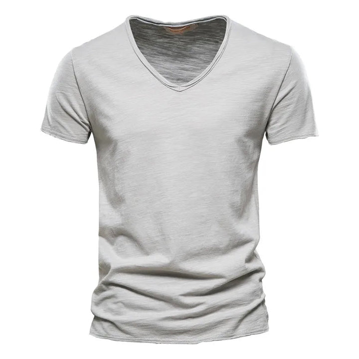Tibor - Camiseta de Algodón Para Verano