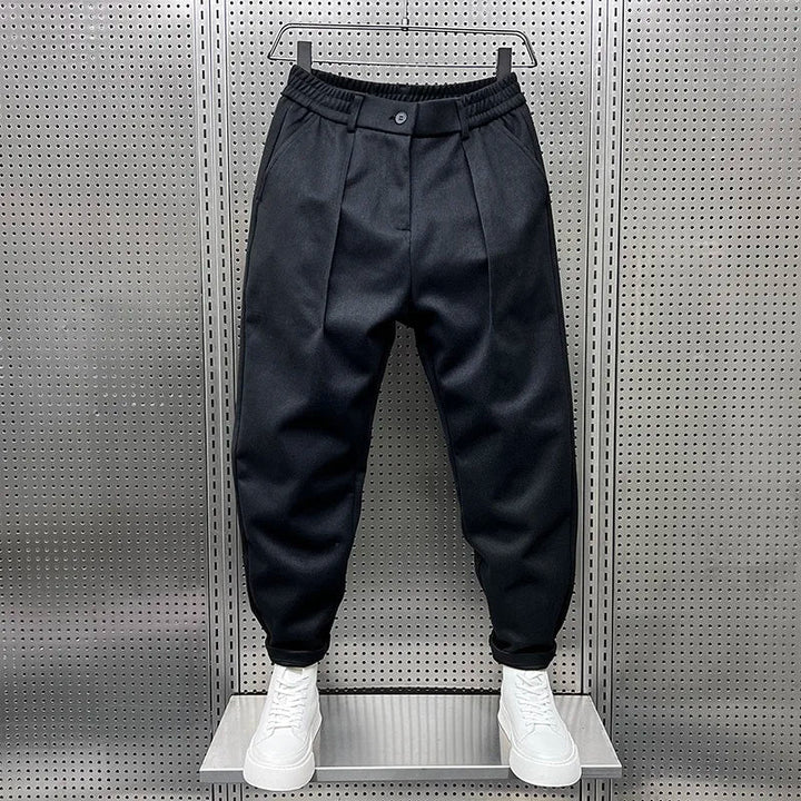 Mathieu - Elegante Pantalón Jaspeado