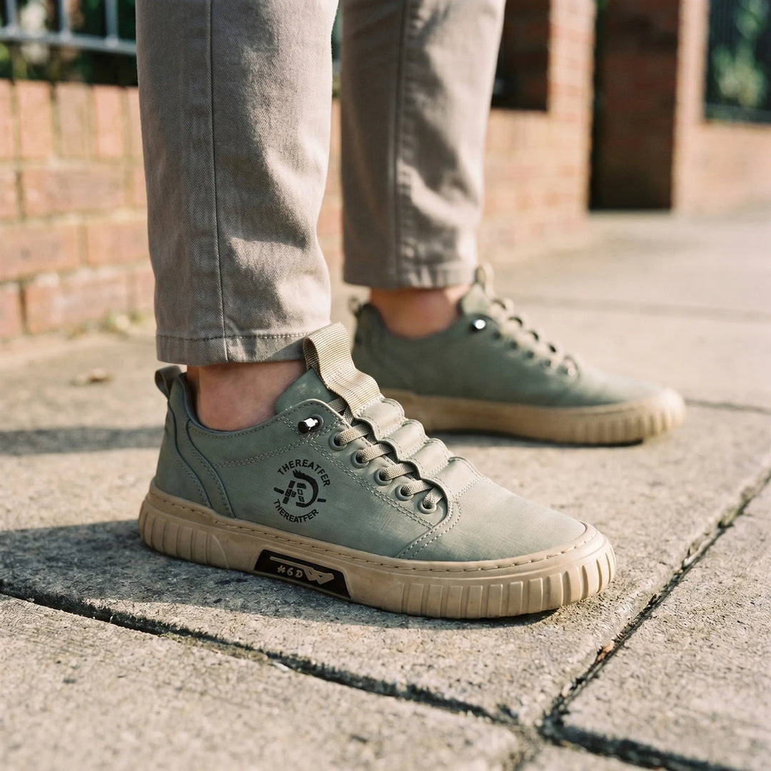 Rahal - Zapatillas de Ante Con Cordones