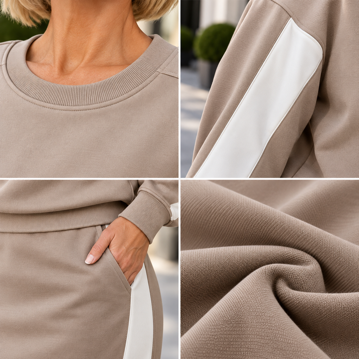 Elizie - Elegante Conjunto De Dos Piezas
