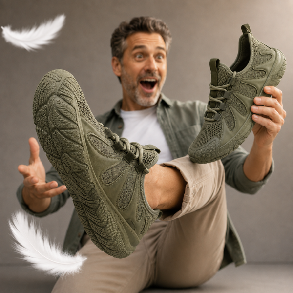 Linmark – Zapatillas Deportivas Con Cordones De Malla Transpirable