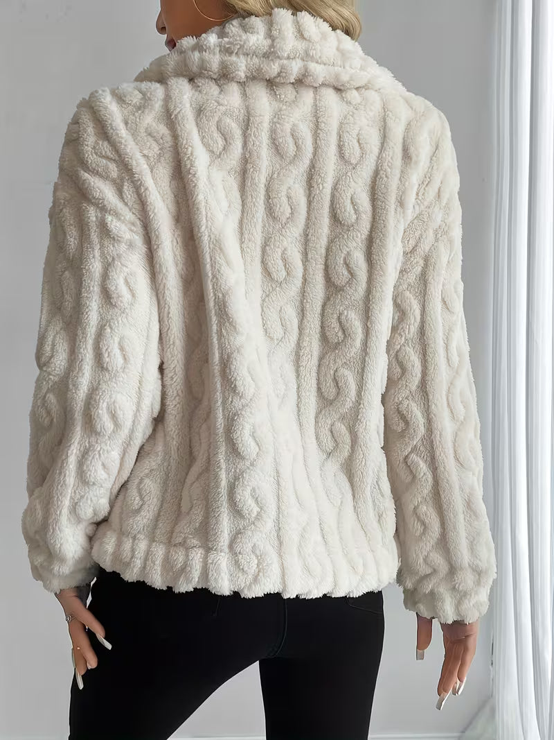 Losina - Chaqueta De Peluche Con Textura De Trenzado