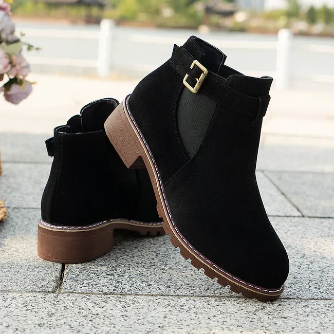 Fakina - Botines Con Hebilla Decorativa