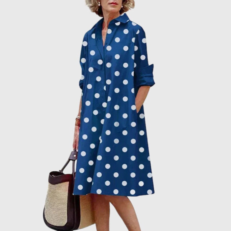 Oshadi - Elegante Minivestido Con Bolsillo