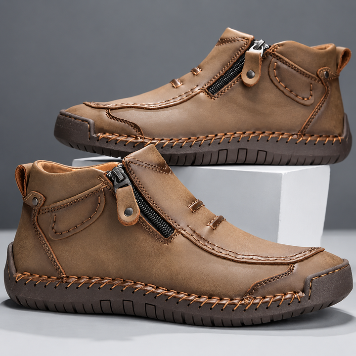 Aedrian - Zapatos De Alta Gama Con Cremallera Lateral